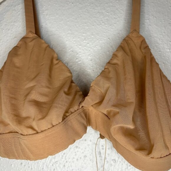 Skims Mesh Triangle Bralette Size 3X - Picture 2 of 4